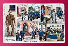 Litho Postcard Berlin around 1906 History of Captain von Köpenick (180059 picture