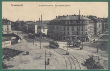 Postcard Dresden-N. Großenhainerstr., Trachenbergerstr., early 20th century, Döge picture