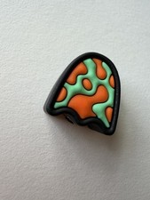 WKRMN Ghost EDC Lanyard Bead - Glow In The Dark - Burnout Lava Lamp picture
