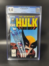 Incredible Hulk #340 CGC 9.4 WP 🔑 KEY McFarlane Cover SHARP High Grade Classic picture