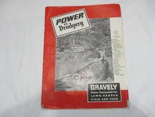 1953 Gravely Power Equipment Catalog Lawn Garden Farm Equipment picture