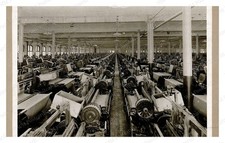 Lawrence Massachusetts 1921 Arlington Mills Looms Standard Postcard picture