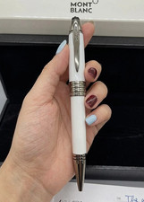 Montblanc JFK Special Edition White Silver Ballpoint Pen w/ Gift Box - NEW 2026 picture