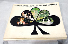 Vintage Cedar Rapids Iowa City Of Five Seasons Gazette KCRG TV Radio Booklet picture