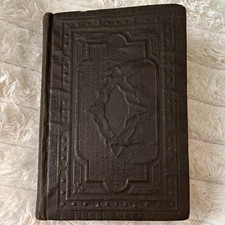 Das Neue Testament und Psalmen German Christian 1908 Berlin Leather Book picture