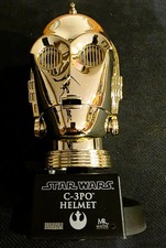 2007 Master Replicas Star Wars C-3PO Electronic .45 Scale Helmet SW-418 Loose picture