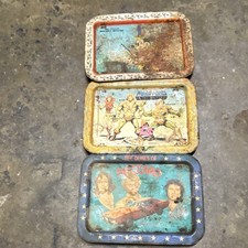 Vintage Tv Tray Lot 70s To 80s picture