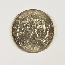 1963 La Joje est Le Vin de la Vie Mardi Gras Coin Medal New Orleans Louisiana picture