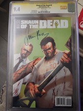 SHAUN OF THE DEAD #2 CGC Signature Series Signed Simon Pegg Celebrity Authentics picture