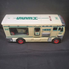 Vintage 2018 Hess Toy Truck RV with ATV and Motorbike Set Gas Oil picture