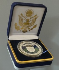 U.S. Defense Nuclear Facilities Safety Board Challenge Coin in Velvet Case picture
