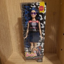 BARBIE FASHIONISTAS- CURVY- SWEETHEART STRIPES NIB picture