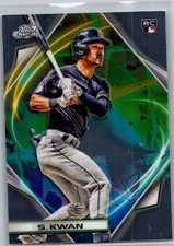 2022 Topps Chrome Cosmic #147 Steven Kwan Refractor picture