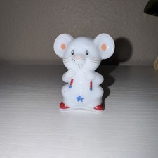 Boyd Art Glass Star-Spangled Banner Willie Mouse Hand Painted Perfect Condition picture