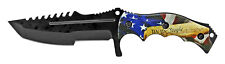 8.5 inch We The People Tactical Combat-Survival Knife w/nylon Sheath-FREE SHIP picture