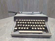 Remington Travel-Riter Typewriter 1950s Case Manual Key Vintage(needs Work Read) picture