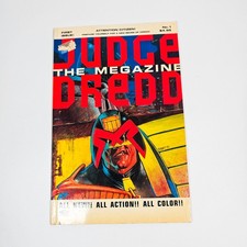 Judge Dredd The Megazine #1 First Issue 1990 Fleetway Vintage Comic Good picture