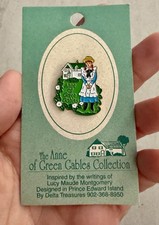 Anne of Green Gables Lapel Pin Souvenir Prince Edward Island Canada Vintage picture