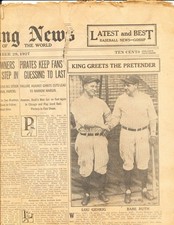 9/29 1927 The sporting News Babe Ruth Lou gehrig full issue bxlg picture