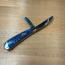Case XX~T.B. 62117 SS~Sway Back~2014~Pacific Blue Scales~U.S.A.~Very Nice Knife picture