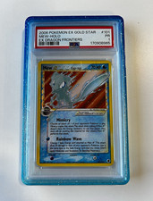 Pokémon 2006 EX Dragon Frontiers GOLD STAR MEW Holo #101/101 PSA 1  picture