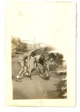 African American Jock Men 1950 Athlete Playing Basketball Black Males Gay Q10388 picture