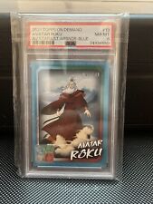 2021 Topps On Demand Avatar The Last Airbender Avatar Roku Blue #/25 PSA 8 picture