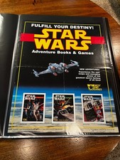 Star Wars West End Games vintage promotional poster picture