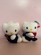 Hello Kitty And Dear Daniel School Outfit Plush Stuffed Toys Pair McDonald’s TW picture