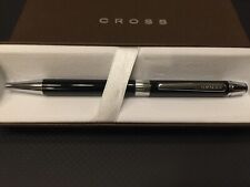 CROSS Gilford Ballpoint Pen Black and Chrome trim - New No BOX Blowout Sale picture