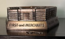 1960s Banthrico Bank w/Key: First and Merchants National Bank Your Pentagon Bank picture