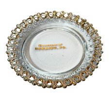 HERSHEY PA Pennsylvania Antique DEPRESSION Glass Souvenir TRINKET DISH picture