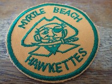 myrtle beach high school hawkettes sports varsity letter   patch  bx y #154 picture