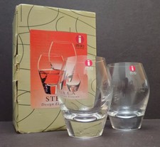1990s Iittala Finland Stella Sherry glasses, pair - new in box picture