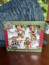 Enesco Disney Jim Shore Mickey & Friends Figurine Ornaments Minnie Goofy Donald picture