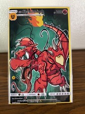 Gorkemon Pokemon Charmeleon Cardstock Green Variant Gorkem Demir picture
