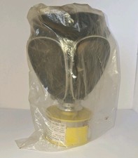 Vtg 1966 Acme Scott Gas Mask Chin Canister 272-OVAG-L Glass Lens NOS Prop Only picture