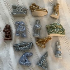 Lot Of 12 Different Wade England Whimsies Vintage Red Rose Tea 1-2”Figurines picture