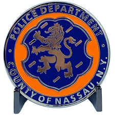 DL5-13 NCPD LI Nassau County Police Department Long island Dept. Challenge Coin picture