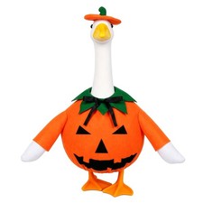 Halloween Pumpkin Goose Outfit for 23 Inch Porch Statue – One Size, picture