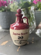 Vintage Appleton Reserve 20 Year Old Rare Old Jamaican Rum Ceramic Decanter Jug picture