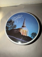 Vintage University of Maryland Round Metal Tin - Memorial Chapel Collectible picture