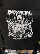 BABYMETAL×BIOHAZARD RESIDENT EVIL 30TH ANNIVERSARY OUTBREAK HOODIE SWEATER M USA picture