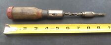 Vtg Automatic Drill King Yankee-style Spiral Push Screwdriver w/ 6 Bits Germany picture