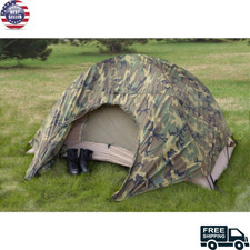 US Military Surplus USMC Combat 2 Man Tent Waterproof 2 Person Capacity Used picture