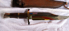 Kent Draper Massive Stainless Bowie With A Gorgeous Cocobalo Handle picture