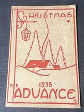Christmas The Advance Salem Classical and High School December 1938 V. XLVIII #3 picture