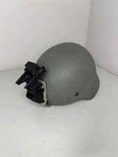 USGI Army Combat Helmet ACH MICH w/ Norotos Shroud NVG Mount Size Medium  picture