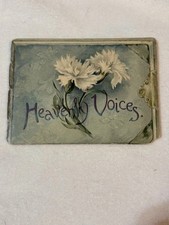 Antique 1890s HEAVENLY VOICES Booklet Ernest Nister EP Dutton Printed Bavaria picture