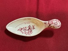 Vintage Royal Crownford Measuring Spoon Pink / Red Transferware picture